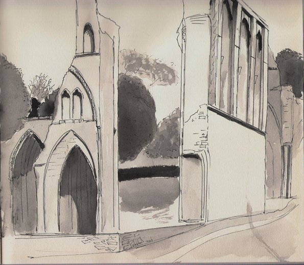 The Glastonbury Abbey